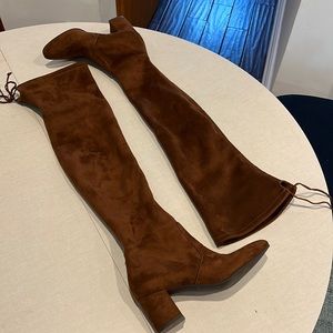 Stuart Weitzman Boots - Brown Leather